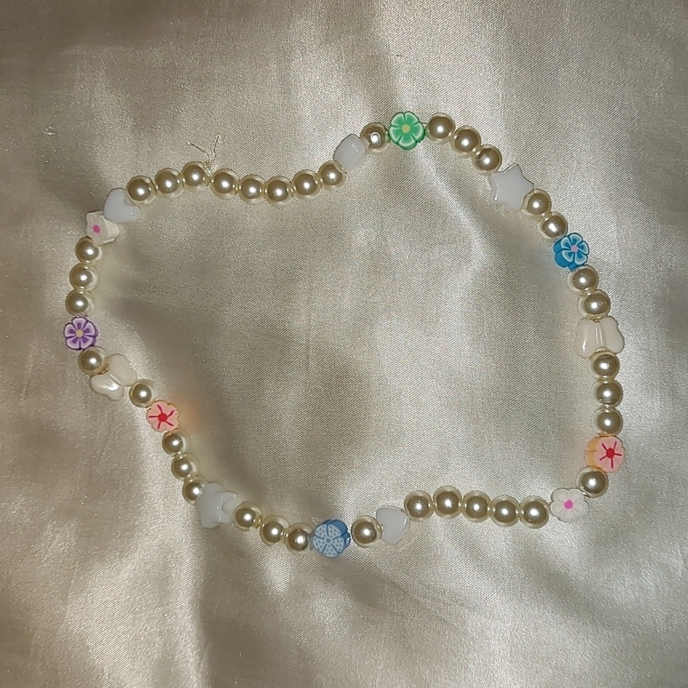 y2k pearl necklace